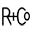 R+co logo
